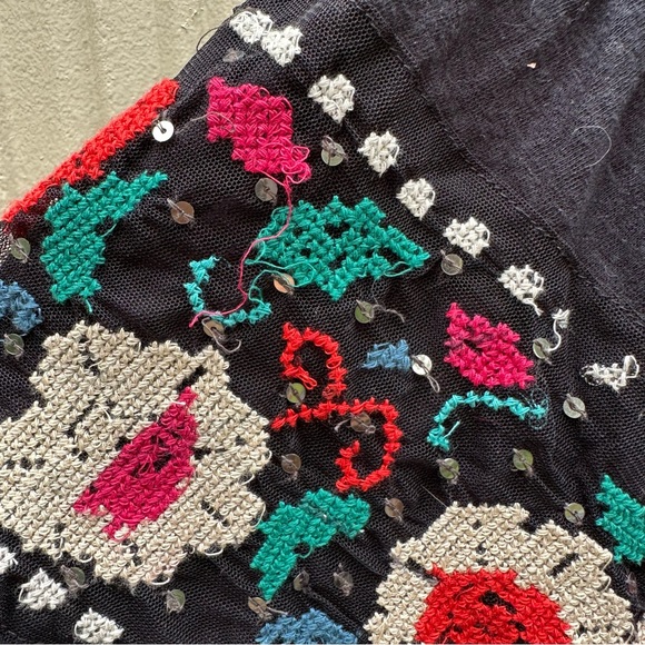 NWT Free People off the shoulder embroidered top - Picture 8 of 9